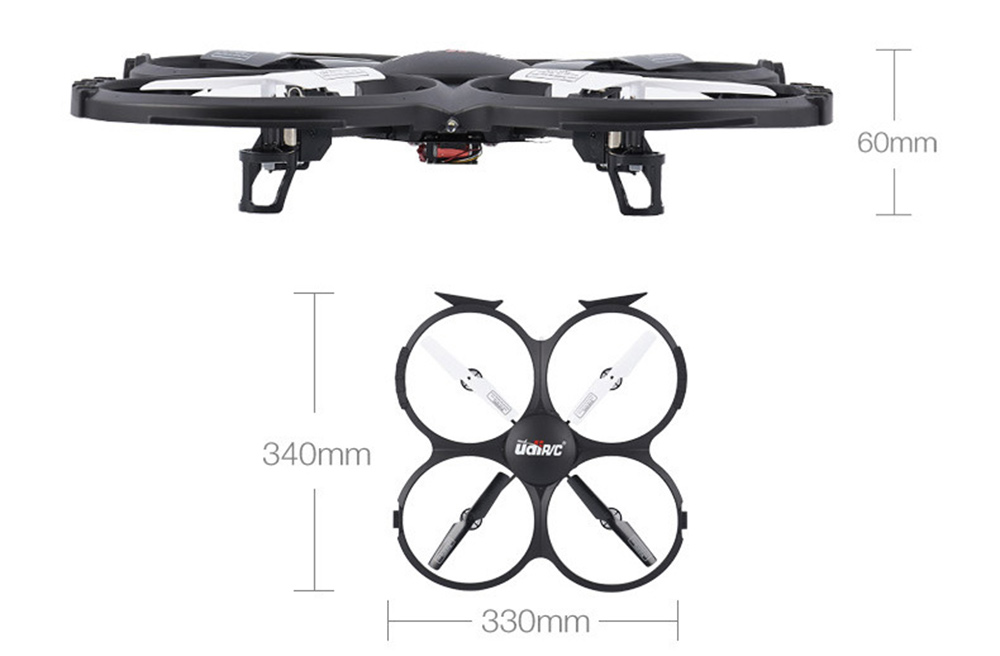 Udi 819A 4CH 2.4G 6-Axis Gyro 2.0MP Camera RTF Remote Control Quadcopter Toy