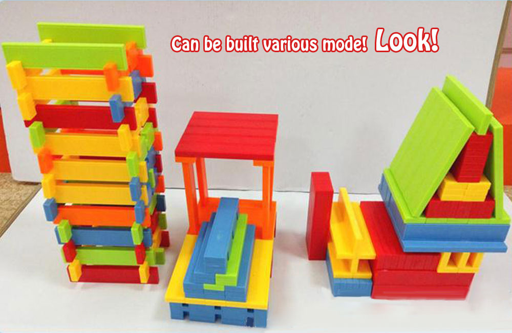 50pcs Children Colorful Building Block Toy Set