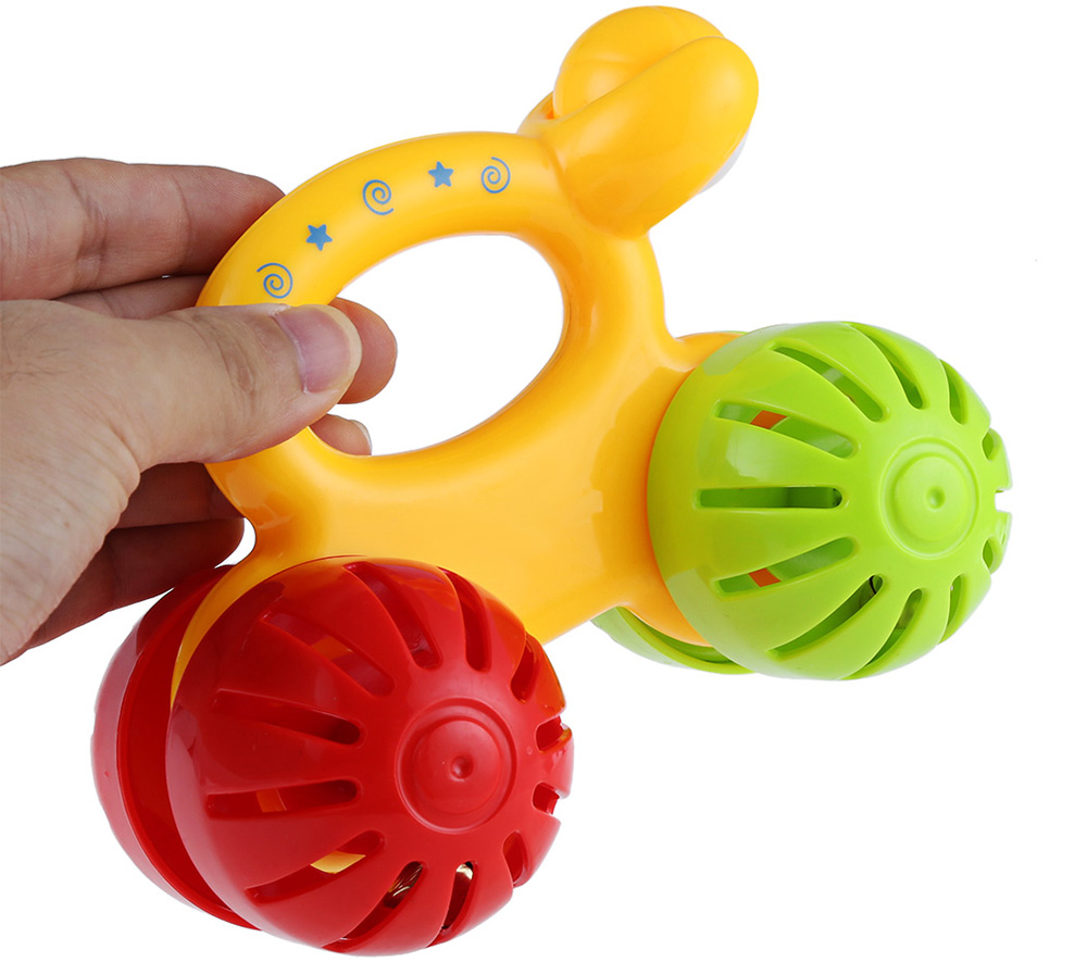 Baby Trolley Handbell Rattle Toy