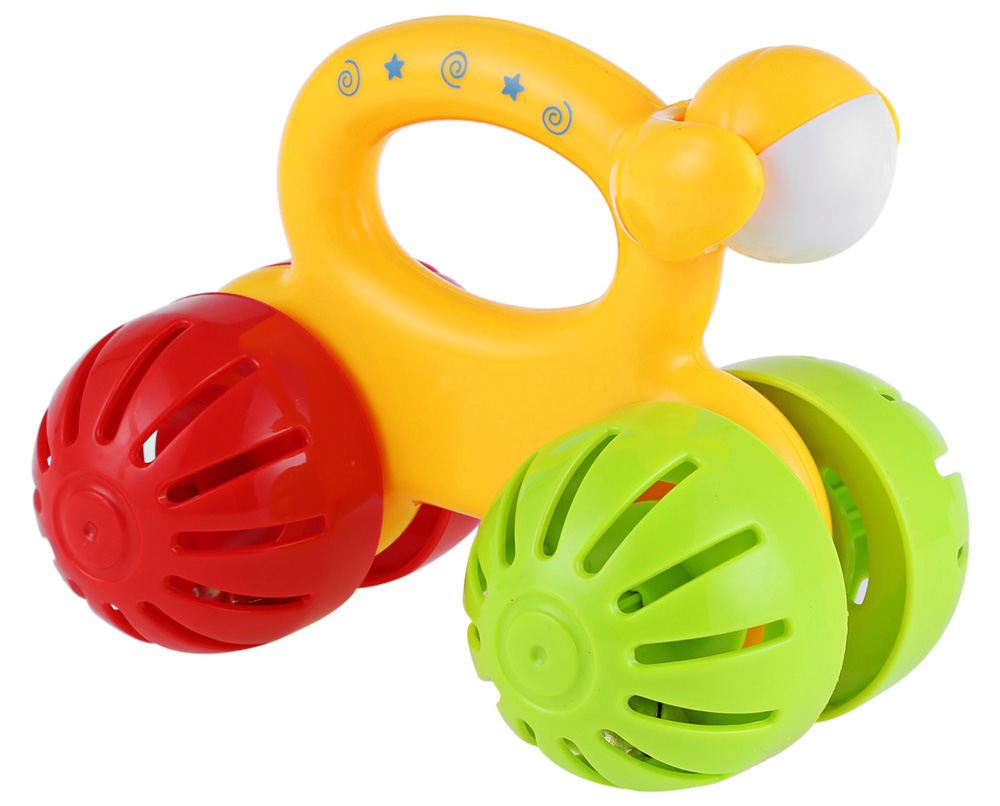 Baby Trolley Handbell Rattle Toy