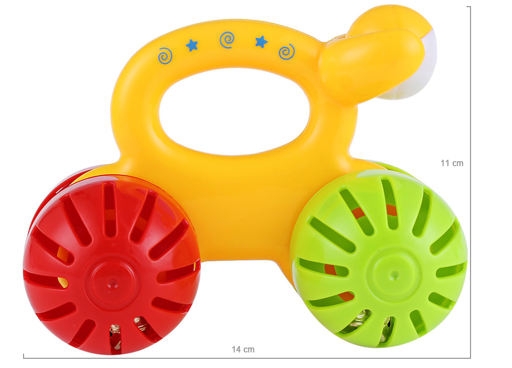 Baby Trolley Handbell Rattle Toy