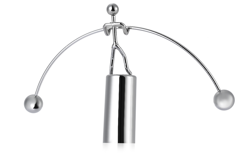 Dynamic Balancing Weightlifting Iron Man Pendulum Metal Physical Desktop Toy Dynamic Balancing Weightlifting Iron Man Pendulum Metal Physical Desktop Toy