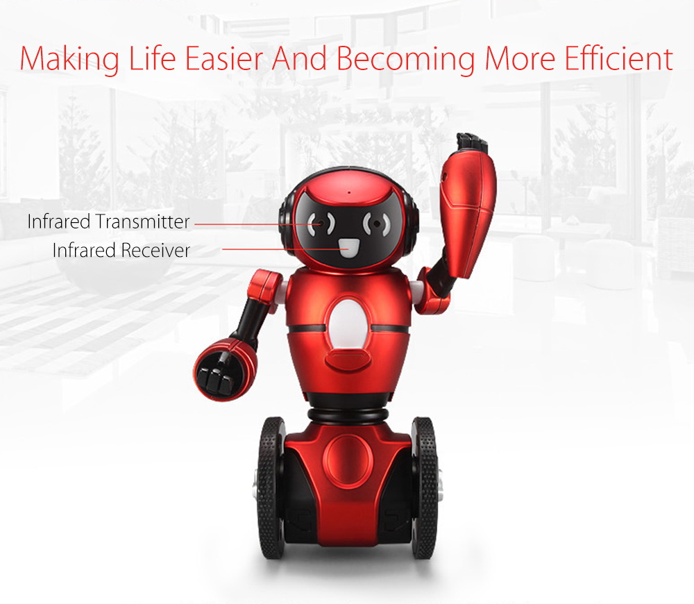 WLtoys F1 2.4G 3-Axis Gyro Smart G-sensor RC Robot Kids Toy