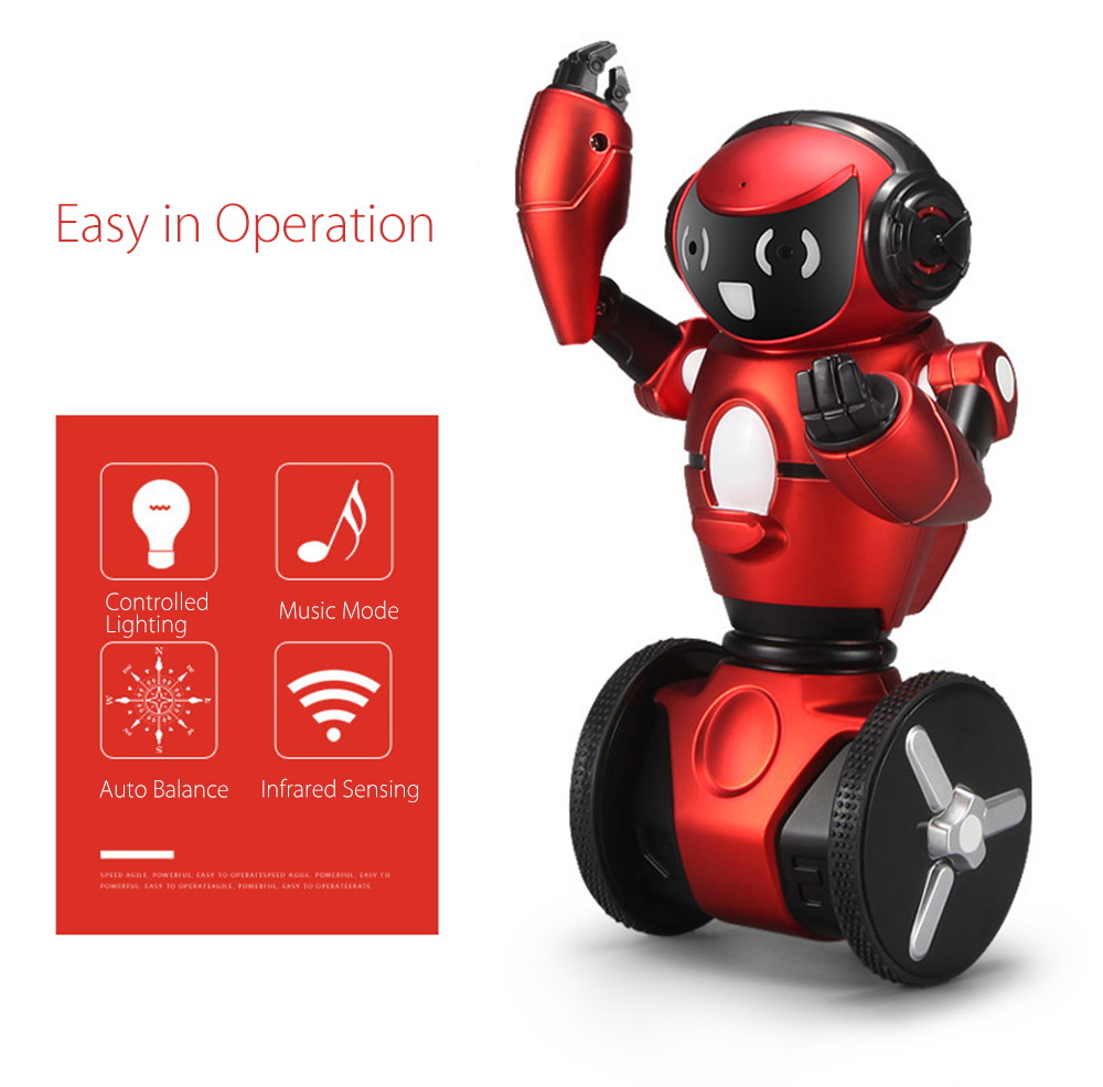 WLtoys F1 2.4G 3-Axis Gyro Smart G-sensor RC Robot Kids Toy