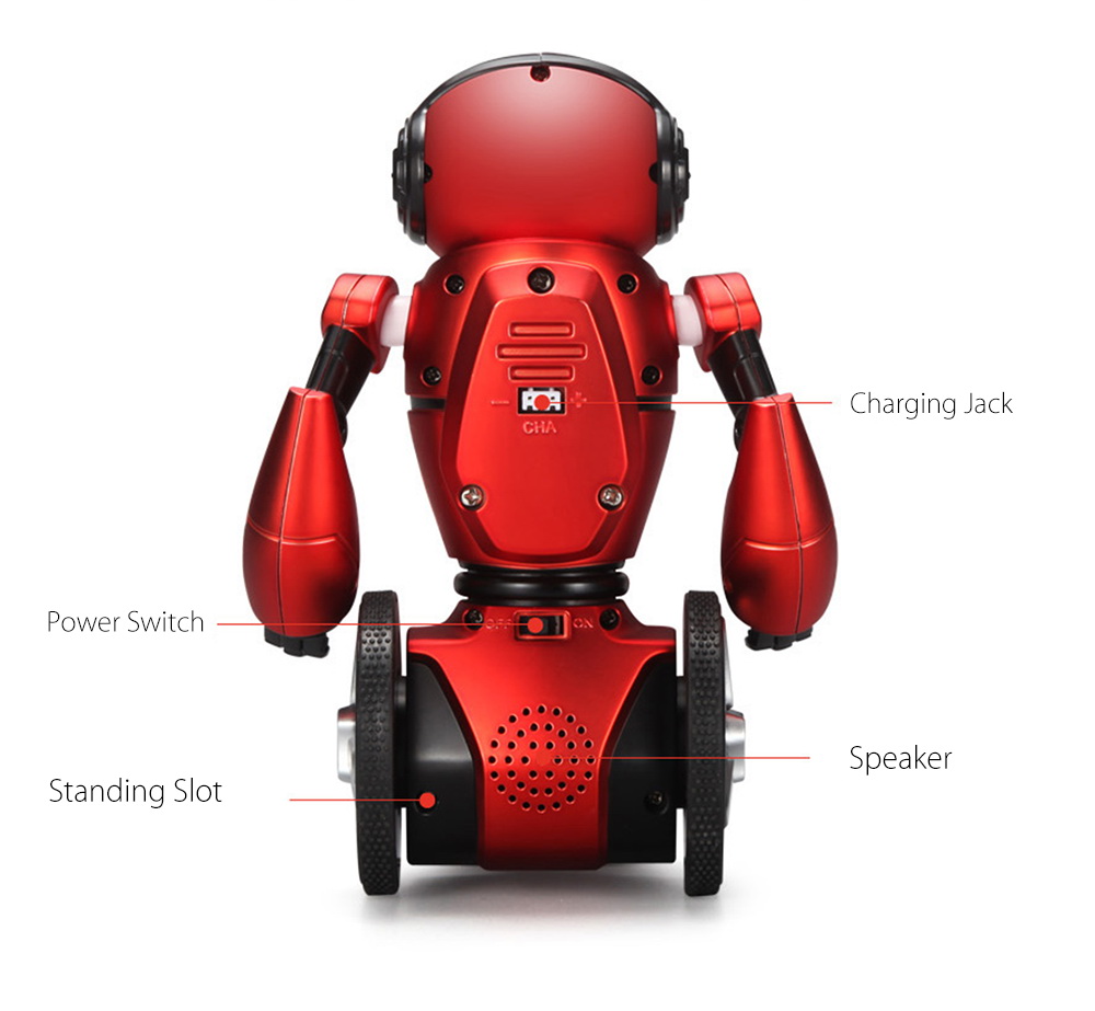 WLtoys F1 2.4G 3-Axis Gyro Smart G-sensor RC Robot Kids Toy