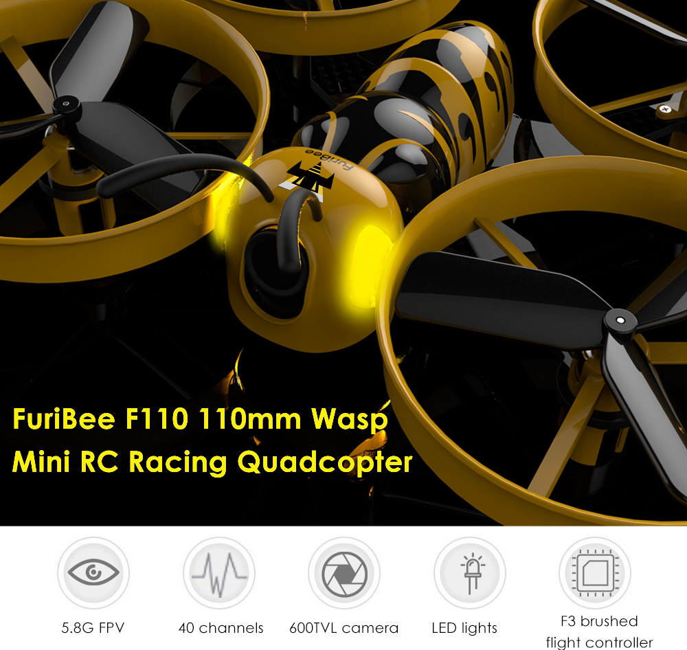 F90 90mm Wasp Mini RC Drone BNF 5.8G 40CH FPV 600TVL Camera Coreless Motor for Indoor Racing F90 90mm Wasp Mini RC Drone BNF 5.8G 40CH FPV 600TVL Camera Coreless Motor for Indoor Racing