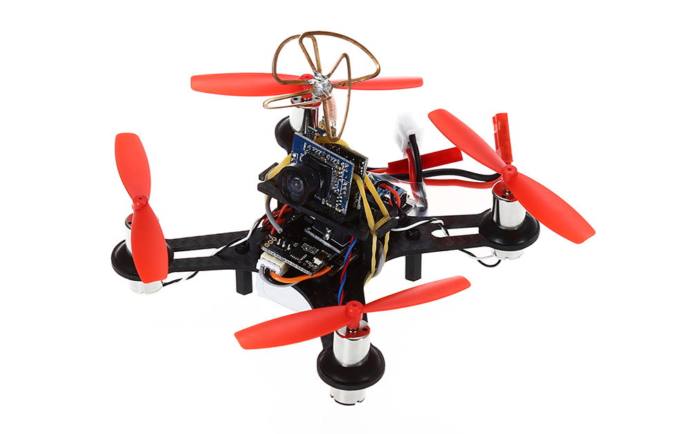 Tiny QX90 90mm Micro Racing Drone BNF Based on F3 FC / Transmitter with 520TVL Camera Combo