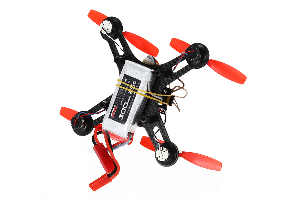 Tiny QX90 90mm Micro Racing Drone BNF Based on F3 FC / Transmitter with 520TVL Camera Combo