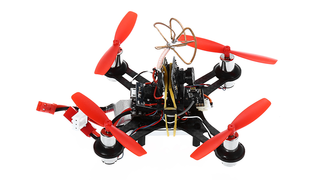 Tiny QX90 90mm Micro Racing Drone BNF Based on F3 FC / Transmitter with 520TVL Camera Combo