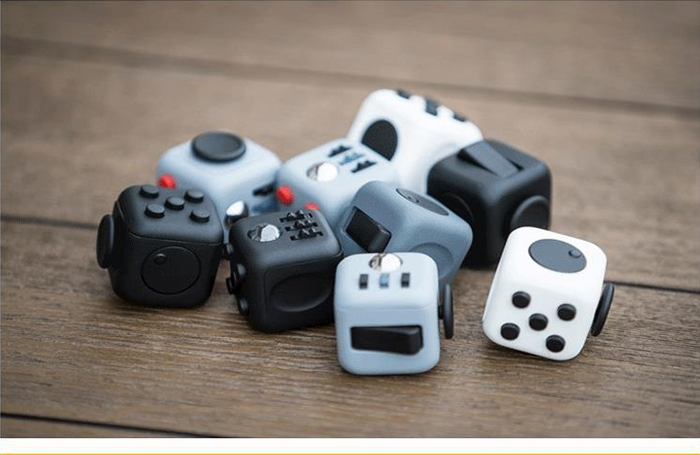 Cute Magic Fidget Cube Style Stress Reliever Pressure Reducing Toy for Office Worker