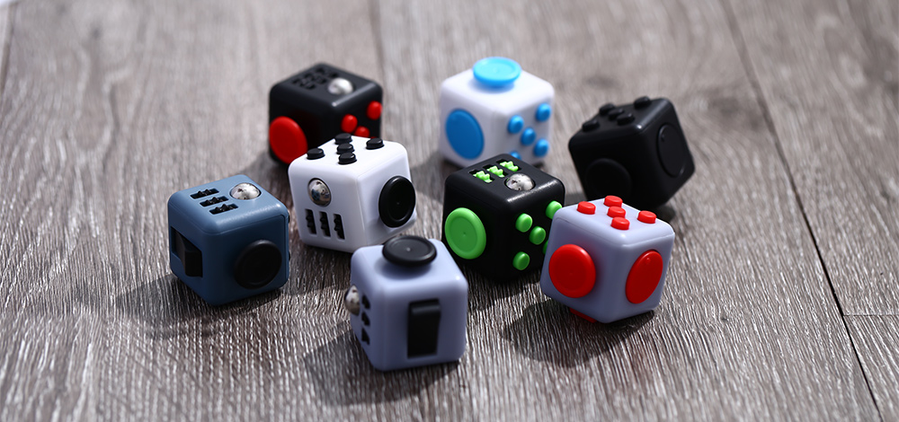 Cute Magic Fidget Cube Style Stress Reliever Pressure Reducing Toy for Office Worker