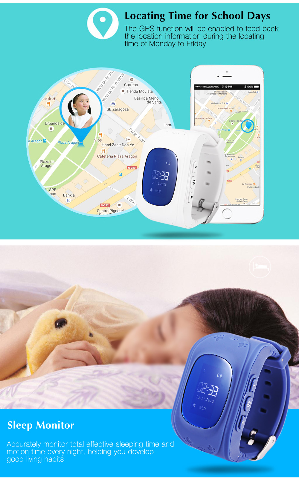 Q50 (q1213) Waterproof LCD Display Kids GPS Intelligent Watch Telephone Pedometer Q50 (q1213) Waterproof LCD Display Kids GPS Intelligent Watch Telephone Pedometer