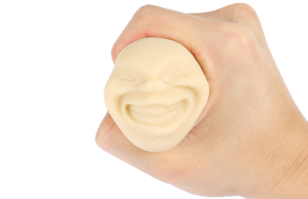 Caomaru Vent Human Face Ball Anti-stress Ball of Japanese Design