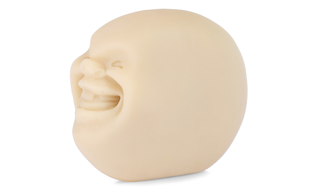 Caomaru Vent Human Face Ball Anti-stress Ball of Japanese Design