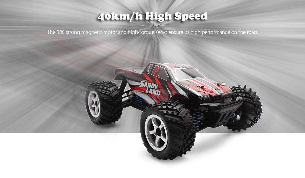 PXtoys 9300 1:18 4WD RC Racing Car RTR 40km/h / 2.4GHz Full Proportional Control / Brake