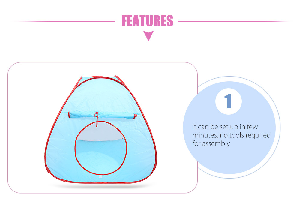 Child Portable Folding Ocean Ball Tent Outdoor Sport Educational Toy Child Portable Folding Ocean Ball Tent Outdoor Sport Educational Toy