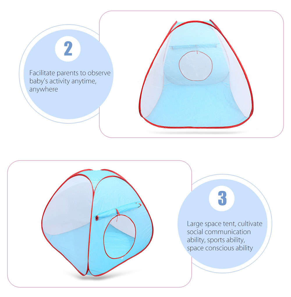 Child Portable Folding Ocean Ball Tent Outdoor Sport Educational Toy Child Portable Folding Ocean Ball Tent Outdoor Sport Educational Toy