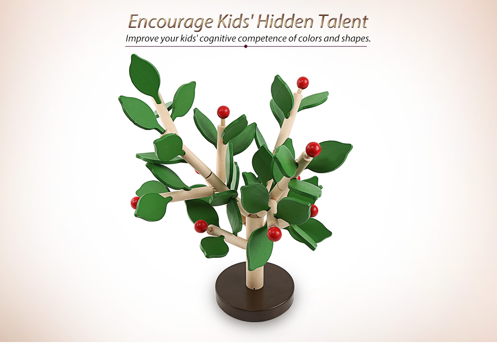 Youlebi Wooden Wisdom Tree Puzzle Inserted Blocks Child Early Educational Toy Youlebi Wooden Wisdom Tree Puzzle Inserted Blocks Child Early Educational Toy