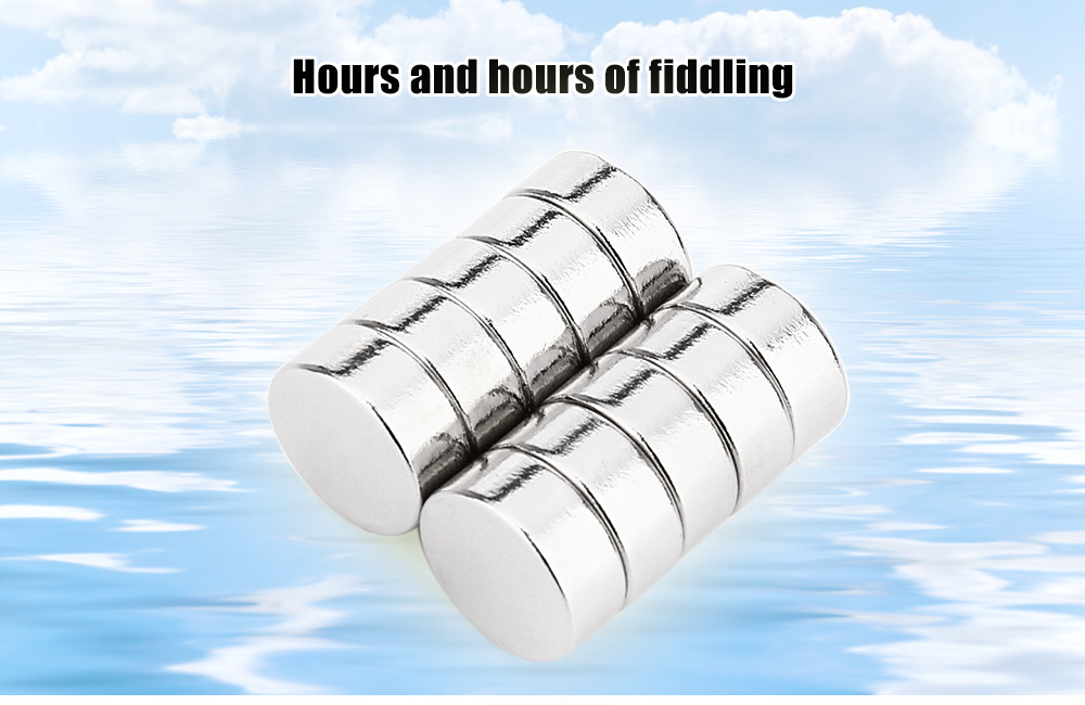 12 x 12 x 5mm N38 Strong NdFeB Round Magnet Birthday DIY Intelligent Gift - 10pcs / set 12 x 12 x 5mm N38 Strong NdFeB Round Magnet Birthday DIY Intelligent Gift - 10pcs / set