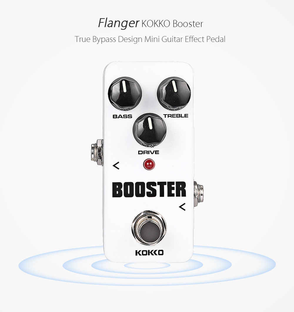 Flanger KOKKO Booster Pure Analog Circuit True Bypass Design Mini Guitar Effect Pedal