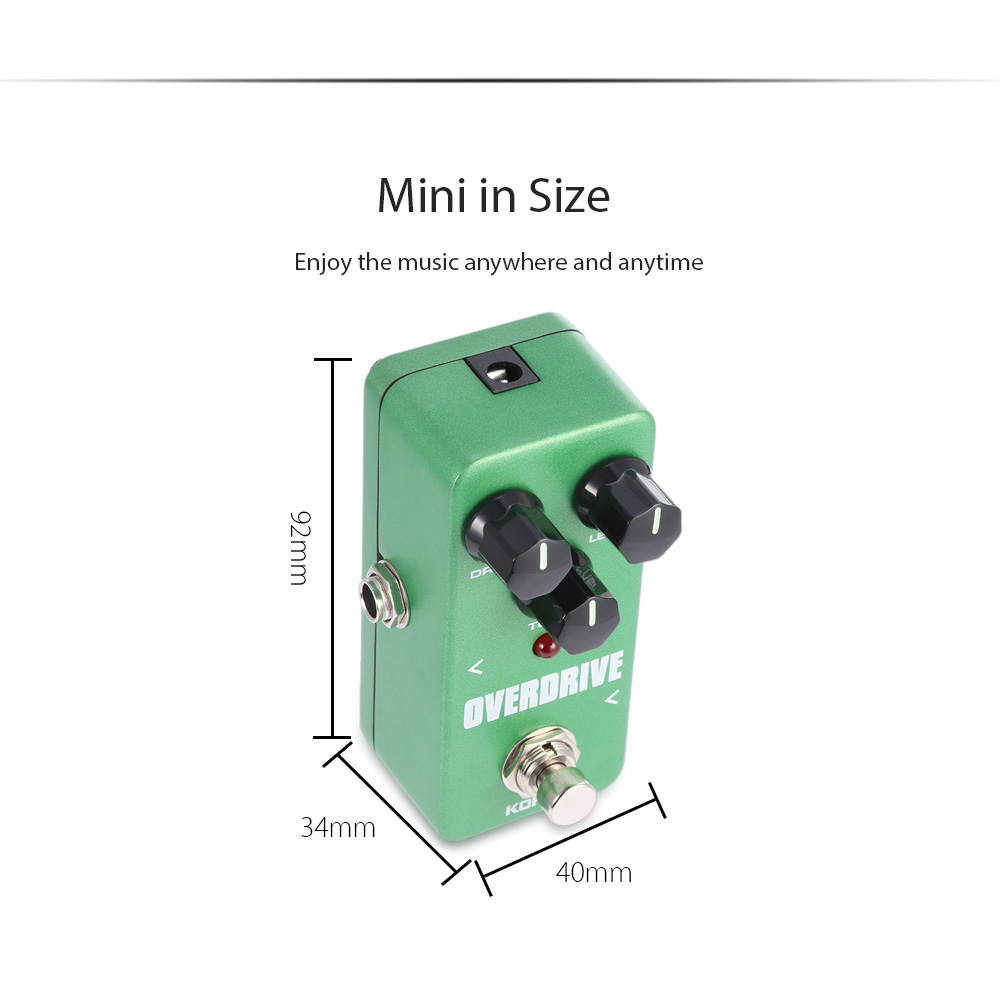 Flanger KOKKO Overdrive Pure Analog Circuit True Bypass Design Mini Guitar Effect Pedal Flanger KOKKO Overdrive Pure Analog Circuit True Bypass Design Mini Guitar Effect Pedal