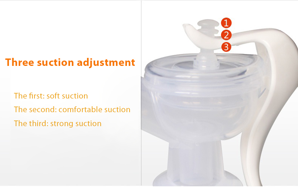 Cmbear Portable BPA Free Adjustable Advanced Manual Breast Pump