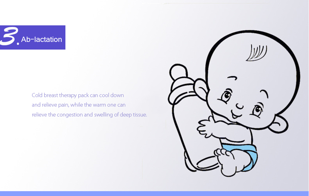 RealBubee 2pcs Mummy 3 in 1 BPA Free Pregnancy Lactation Ablactation Hot Cold Breast Therapy Pack RealBubee 2pcs Mummy 3 in 1 BPA Free Pregnancy Lactation Ablactation Hot Cold Breast Therapy Pack