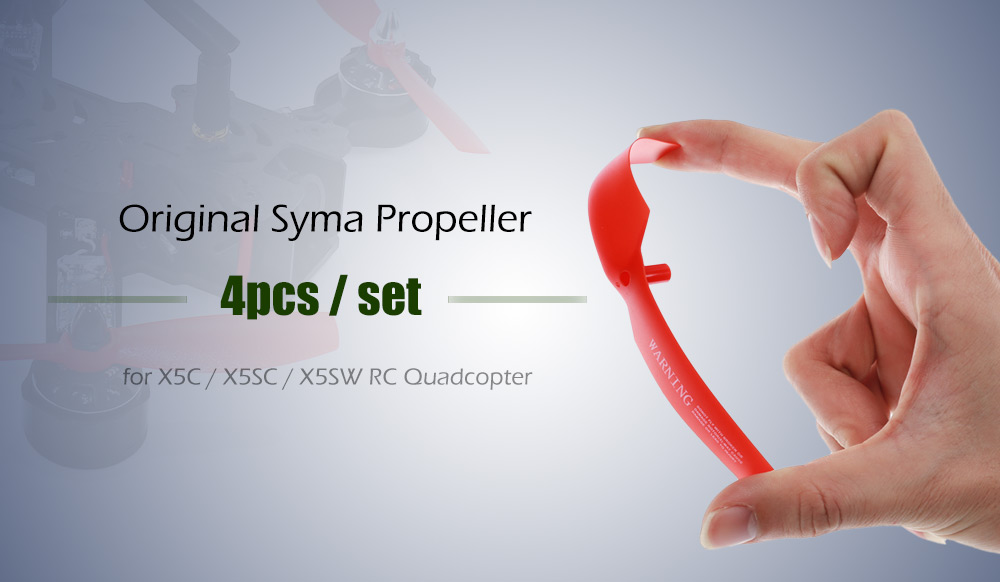 SYMA X5C / X5SC / X5SW RC Qaudcopters Spare Parts 4Pcs Blades / Propellers SYMA X5C / X5SC / X5SW RC Qaudcopters Spare Parts 4Pcs Blades / Propellers