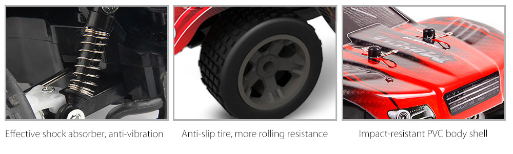 Jule UJ99 - 2812B 2.4GHz 1:20 RC Car RTR 20km/h / Shock Absorber / Impact-resistant PVC Shell Jule UJ99 - 2812B 2.4GHz 1:20 RC Car RTR 20km/h / Shock Absorber / Impact-resistant PVC Shell