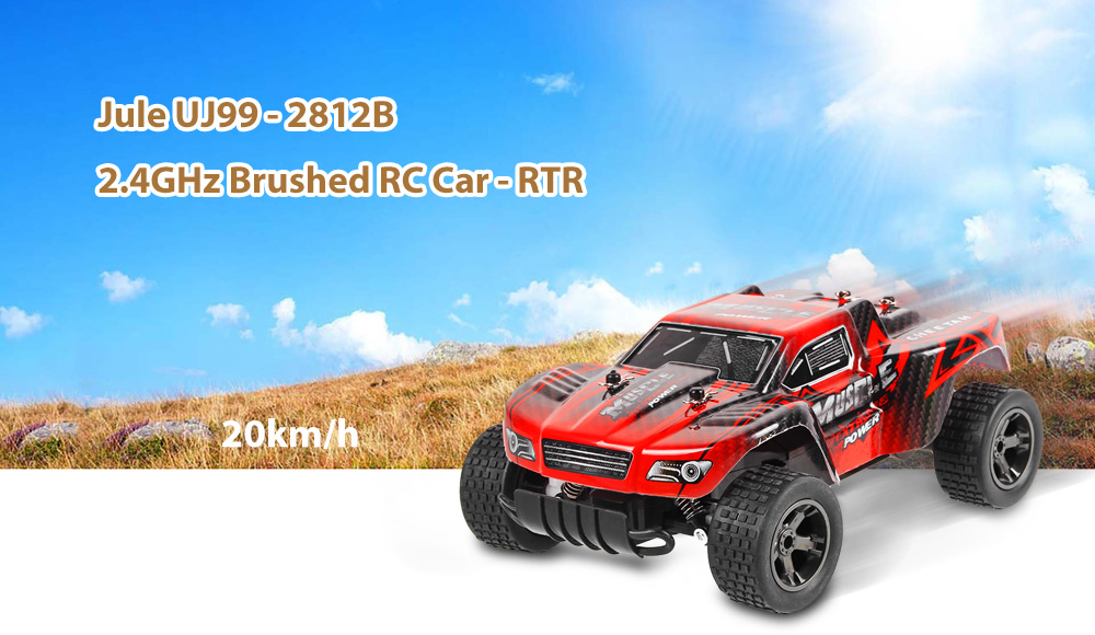 Jule UJ99 - 2812B 2.4GHz 1:20 RC Car RTR 20km/h / Shock Absorber / Impact-resistant PVC Shell