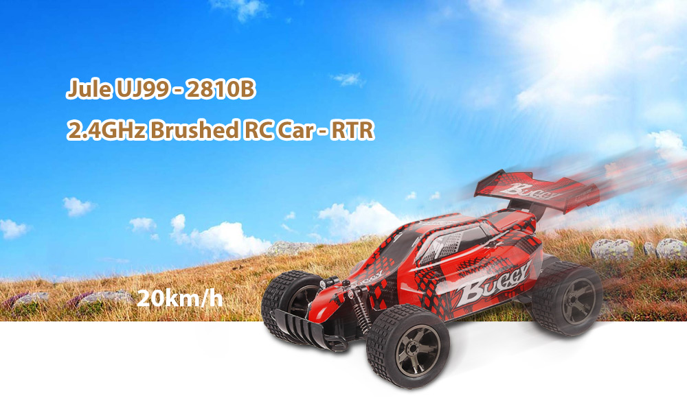 Jule UJ99 - 2810B 2.4GHz 1:20 RC Car RTR 20km/h / Shock Absorber / Impact-resistant PVC Shell