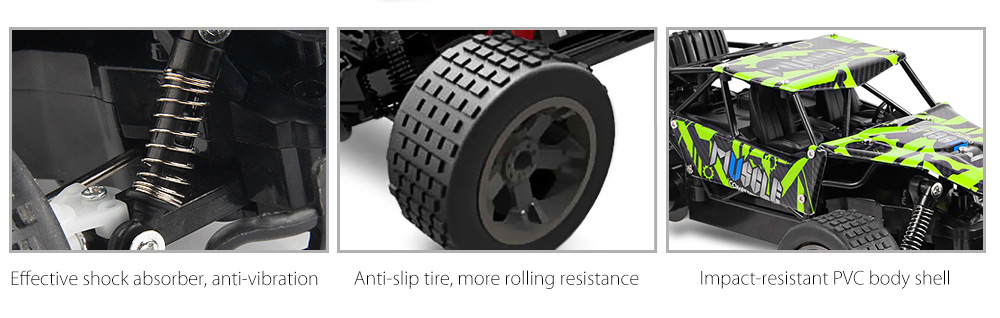 Jule UJ99 - 2815B 2.4GHz 1:20 RC Car RTR 20km/h / Shock Absorber / Impact-resistant PVC Shell Jule UJ99 - 2815B 2.4GHz 1:20 RC Car RTR 20km/h / Shock Absorber / Impact-resistant PVC Shell