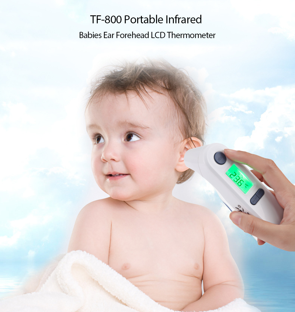 TF - 800 Smart Ear Forehead Digital Thermometer Household Diagnostic Tool