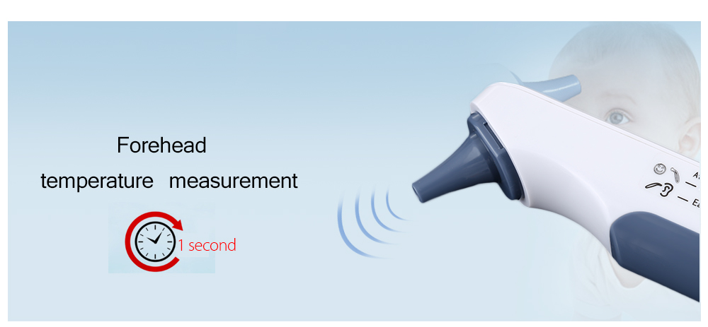 TF - 800 Smart Ear Forehead Digital Thermometer Household Diagnostic Tool