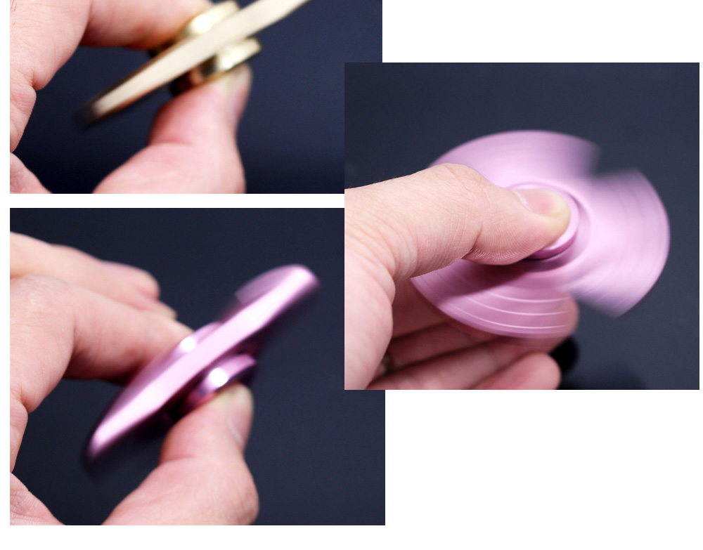 Aluminum Alloy Gyro Style Stress Reliever Pressure Reducing Toy for Office Worker Aluminum Alloy Gyro Style Stress Reliever Pressure Reducing Toy for Office Worker