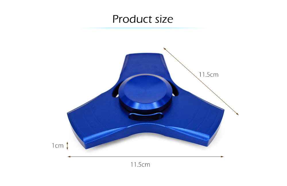 Aluminum Alloy Gyro Style Stress Reliever Pressure Reducing Toy for Office Worker