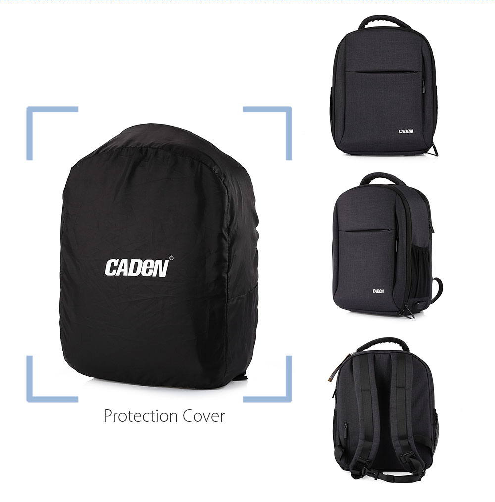 CADeN W9 RC Drone Travel Backpack for DJI Mavic Pro Water Resistant with Customizable Interior and Raincover CADeN W9 RC Drone Travel Backpack for DJI Mavic Pro Water Resistant with Customizable Interior and Raincover