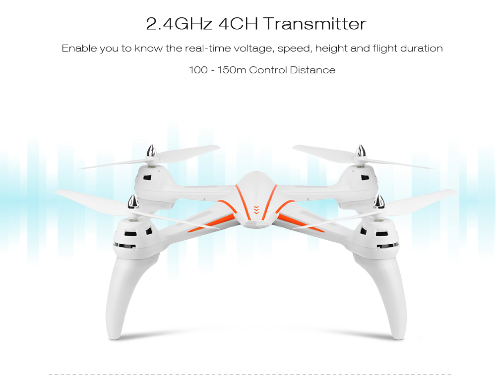 WLtoys Q696 RC Drone RTF 2.4GHz 4CH 6-axis Gyro / Headless Mode / 2-axis Gimbal