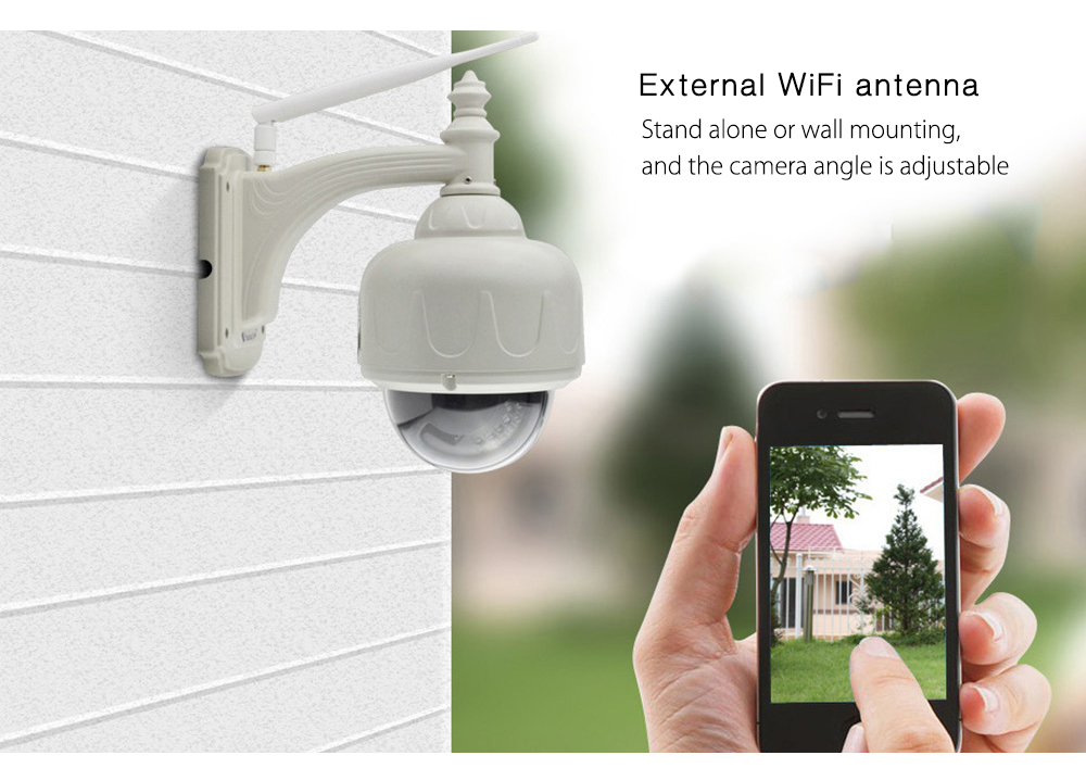 Vstarcam C42 720P HD Panoramic IP Camera IR-cut Motion Detection