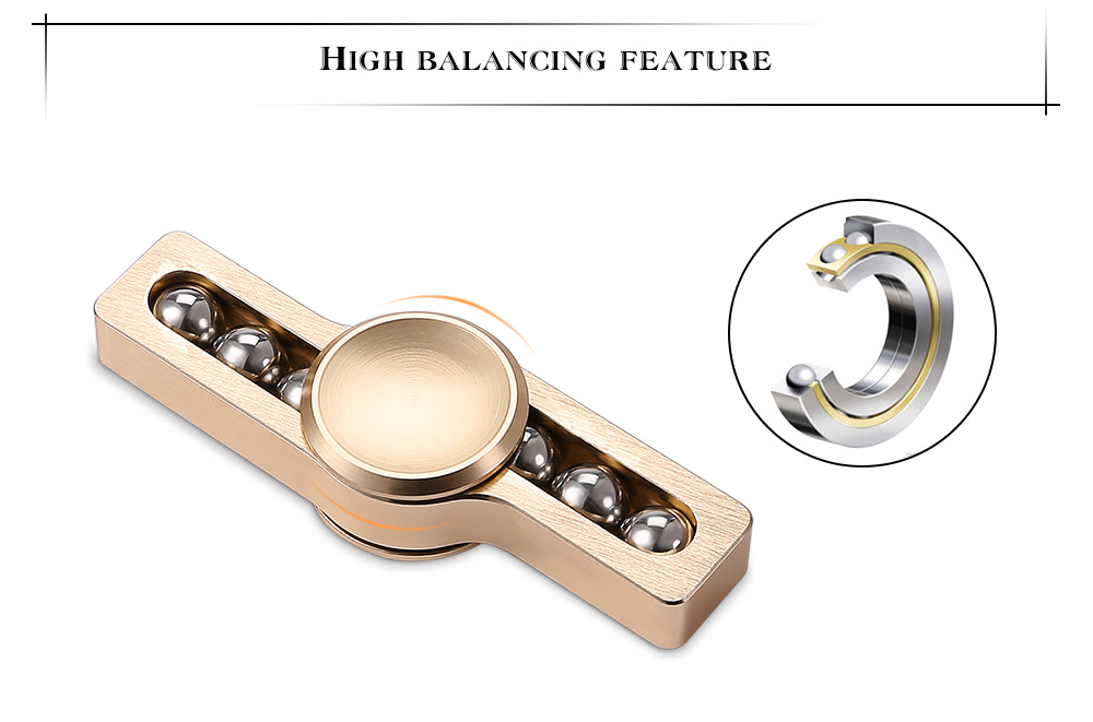Gyro Stress Reliever Pressure Reducing Toy with Six Rotating Bead for Office Worker Gyro Stress Reliever Pressure Reducing Toy with Six Rotating Bead for Office Worker