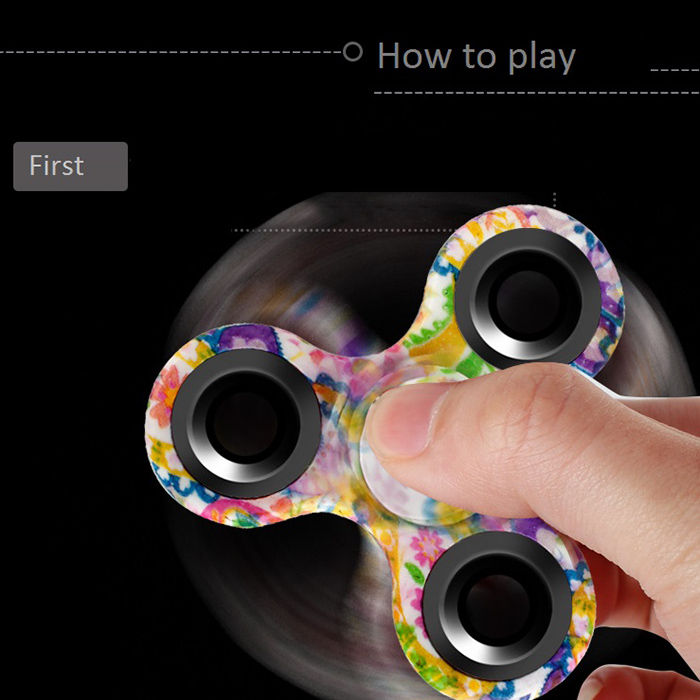 Stress Relief Toy Triangle Patterned Fidget Spinner Stress Relief Toy Triangle Patterned Fidget Spinner