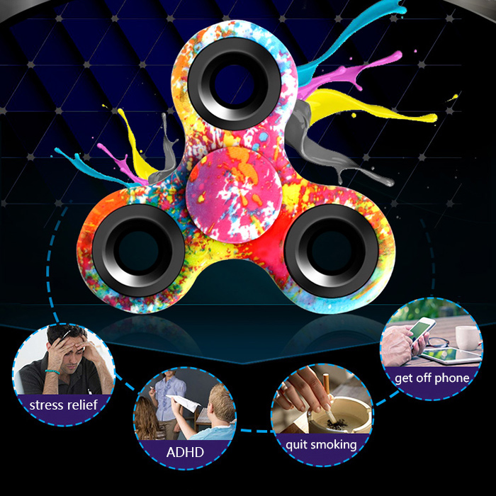 Stress Relief Toy Triangle Patterned Fidget Spinner Stress Relief Toy Triangle Patterned Fidget Spinner