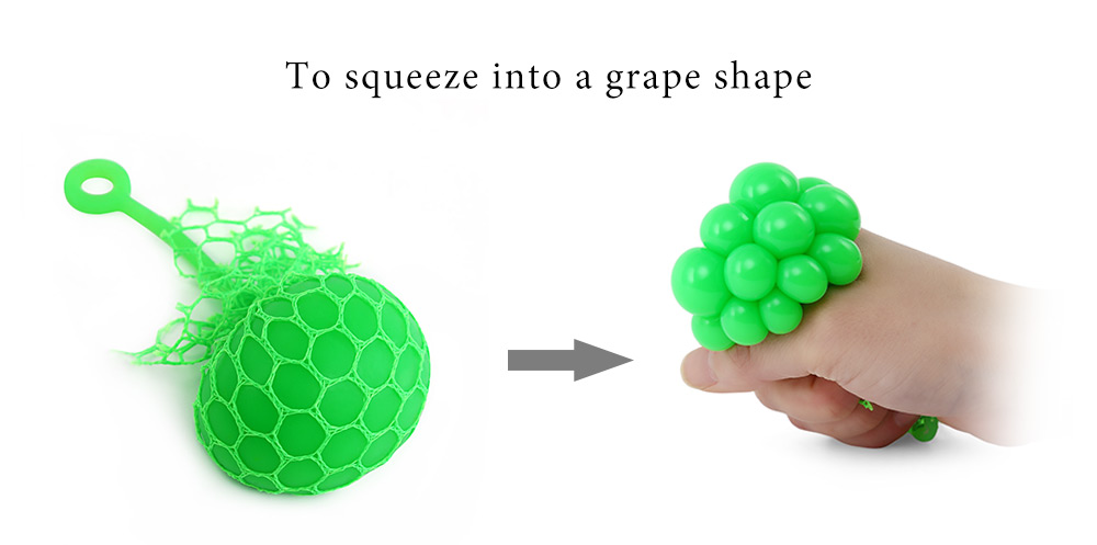 Grape Vent Ball Stress Relief Squeezing Toy