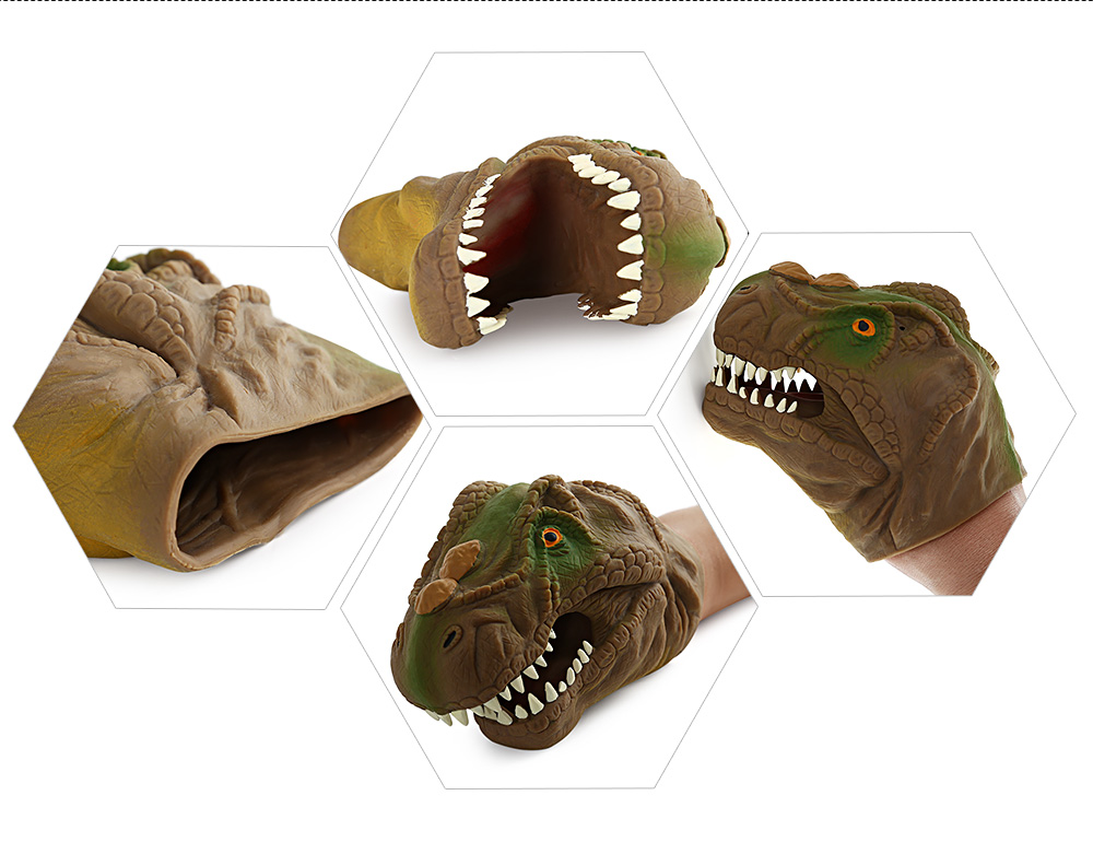Dinosaur Model Hand Puppet Toy Dinosaur Model Hand Puppet Toy