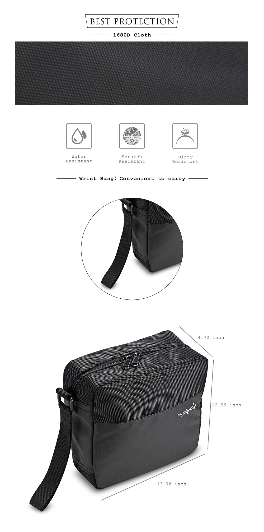 Portable Water Resistant Drone Carrying Wrist Bag Travel Storage Sleeve Package for DJI Spark RC Quadcopter Portable Water Resistant Drone Carrying Wrist Bag Travel Storage Sleeve Package for DJI Spark RC Quadcopter