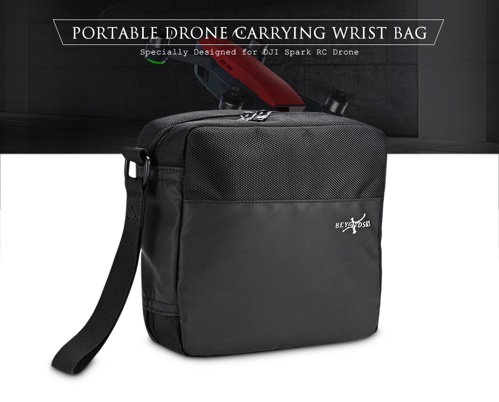 Portable Water Resistant Drone Carrying Wrist Bag Travel Storage Sleeve Package for DJI Spark RC Quadcopter