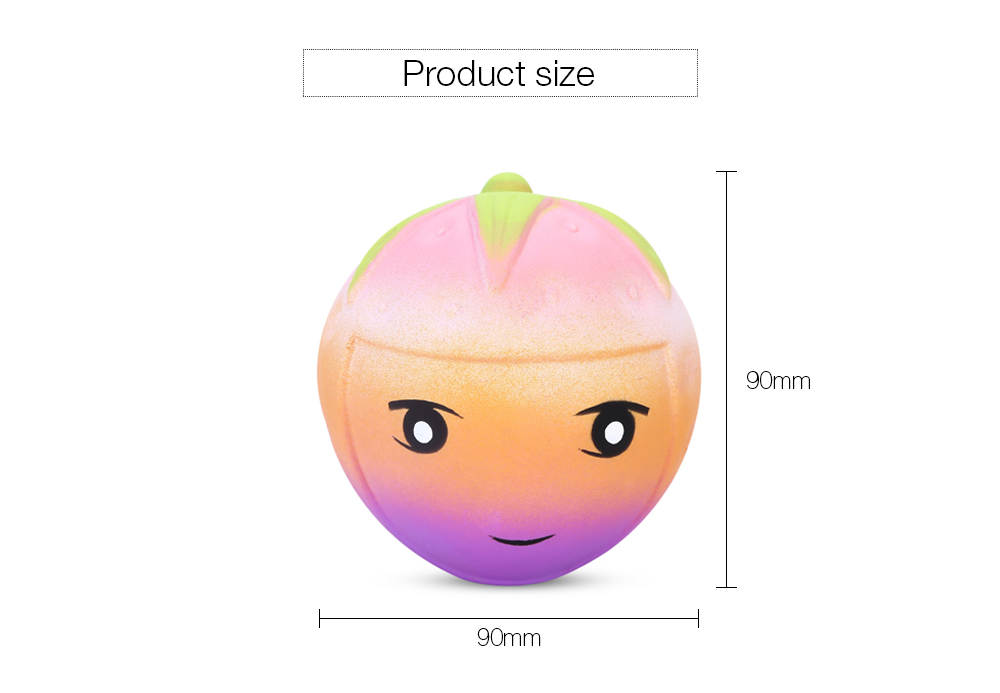 Squishy PU Sponge Slow Rising Simulate Rainbow Strawberry Emoji Toy Decoration Squeeze Stress Reliever Squishy PU Sponge Slow Rising Simulate Rainbow Strawberry Emoji Toy Decoration Squeeze Stress Reliever
