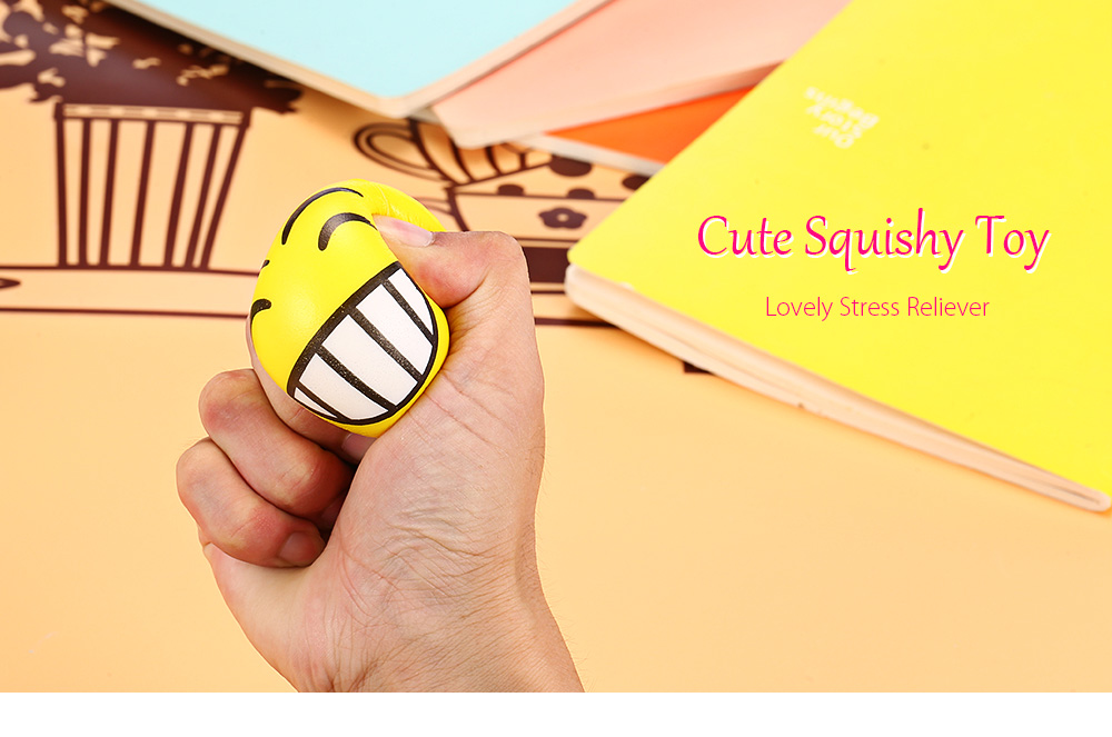 6.3cm Winking Smile Emoji PU Foam Squishy Toy Funny Stress Reliever Relaxation Gift 6.3cm Winking Smile Emoji PU Foam Squishy Toy Funny Stress Reliever Relaxation Gift