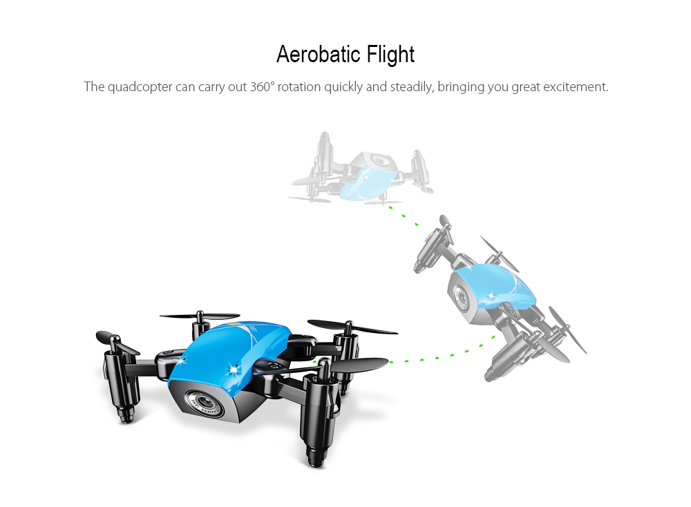 S9 Micro Foldable RC Quadcopter RTF 2.4GHz 4CH 6-axis Gyro / Headless Mode / One Key Return S9 Micro Foldable RC Quadcopter RTF 2.4GHz 4CH 6-axis Gyro / Headless Mode / One Key Return