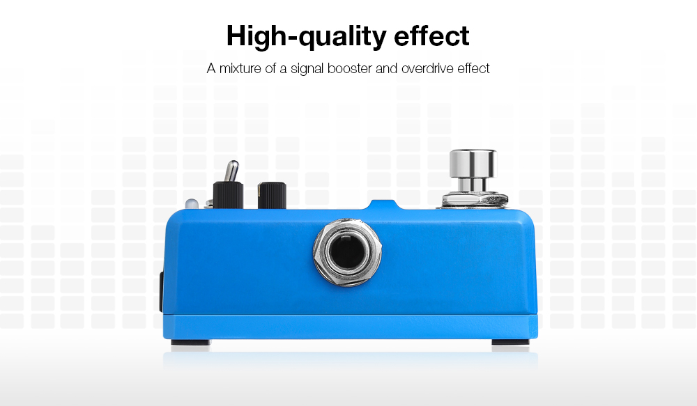 ROWIN Blues Style Overdrive Box Guitar Effect Pedal True Bypass Design Aluminum Alloy Housing ROWIN Blues Style Overdrive Box Guitar Effect Pedal True Bypass Design Aluminum Alloy Housing
